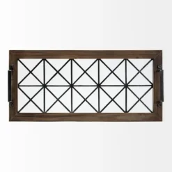 Decorative Trays-Kirkland's Home Mango Wood Trays, Set Of 3 Black