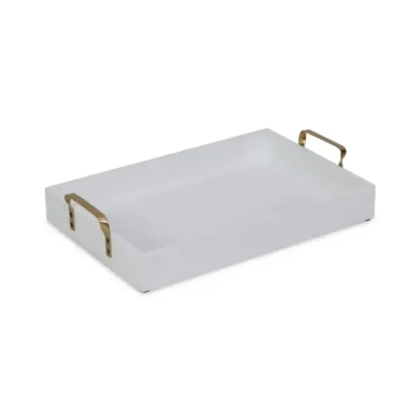 Decorative Trays-Kirkland's Home Manhattan Metal Tray Brown