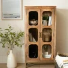 Cabinets & Sideboards-Kirkland's Home Manu Natural Mango Wood Cabinet