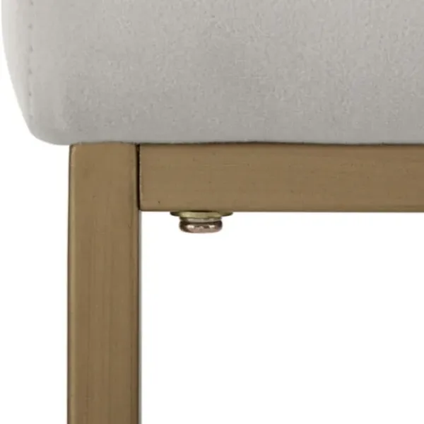 Bar Stools & Counter Height Stools-Kirkland's Home Marley And Gold Bar Stools, Set Of 2 Gray