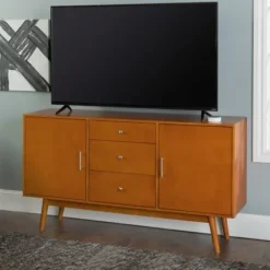 Tv Stands & Media Consoles-Kirkland's Home Marmalade Vintage Mid-Century Modern Console Table