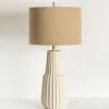 Table Lamps-Kirkland's Home Marsha Cream Speckled Table Lamp Tan