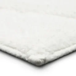 Bathroom Rugs-Kirkland's Home Marshmallow Contour Bath Mat, 24 In. Gray