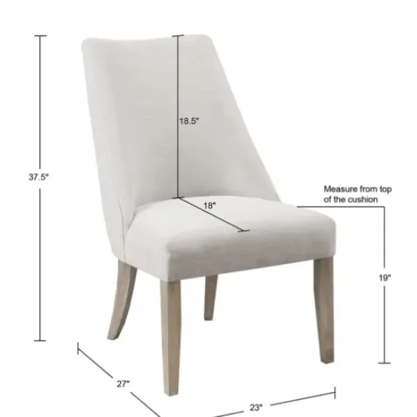 Dining Chairs-Kirkland's Home Martha Stewart Dining Chairs, Set Of 2 Ivory