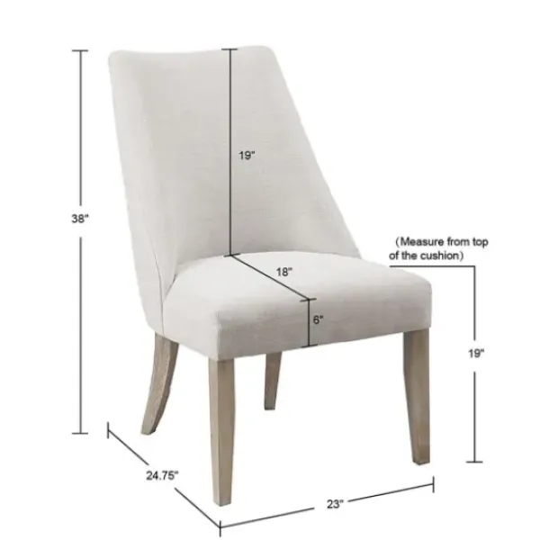 Dining Chairs-Kirkland's Home Martha Stewart Dining Chairs, Set Of 2 Ivory
