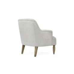 Accent Chairs-Kirkland's Home Martha Stewart Extended Seat Accent Chair Gray