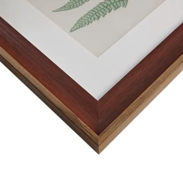 Framed Art-Kirkland's Home Martha Stewart Lady Fern Framed Art Print Set Green/White