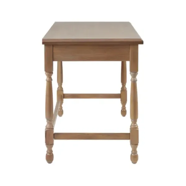 Office Furniture-Kirkland's Home Martha Stewart Natural Wood Turned Legs Desk