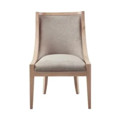 Dining Chairs-Kirkland's Home Martha Stewart Swoop Back Dining Chair Tan