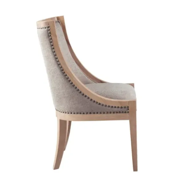 Dining Chairs-Kirkland's Home Martha Stewart Swoop Back Dining Chair Tan