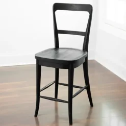 Bar Stools & Counter Height Stools-Kirkland's Home Martin Counter Stool Black