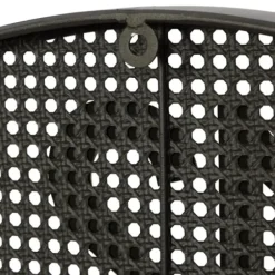 Clocks-Kirkland's Home Matte Black Iron Wall Clock, 32 In.