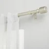 Curtain Rods & Hardware-Kirkland's Home Matte Black Modern Twist Curtain Rod, 72 In.