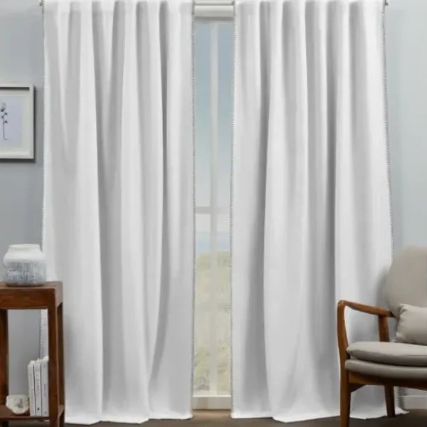 Curtain Rods & Hardware-Kirkland's Home Matte Bronze Eleanor Curtain Rod Set, 120 In.