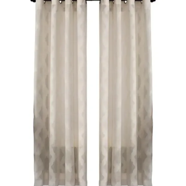 Curtain Rods & Hardware-Kirkland's Home Matte Bronze Hyde Wrap Around Curtain Rod, 120 In.