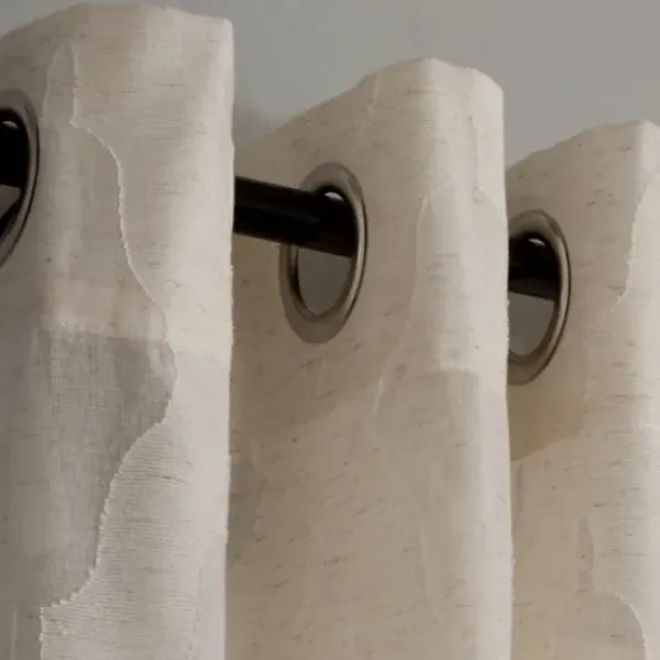 Curtain Rods & Hardware-Kirkland's Home Matte Bronze Hyde Wrap Around Curtain Rod, 120 In.