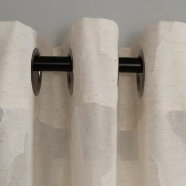 Curtain Rods & Hardware-Kirkland's Home Matte Bronze Hyde Wrap Around Curtain Rod, 120 In.