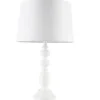 Table Lamps-Kirkland's Home Matte Candlestick Martha Stewart Table Lamp White
