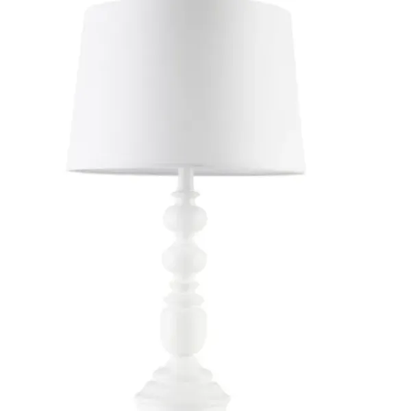 Table Lamps-Kirkland's Home Matte Candlestick Martha Stewart Table Lamp White