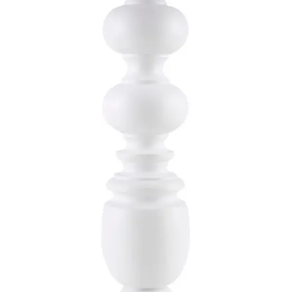 Table Lamps-Kirkland's Home Matte Candlestick Martha Stewart Table Lamp White