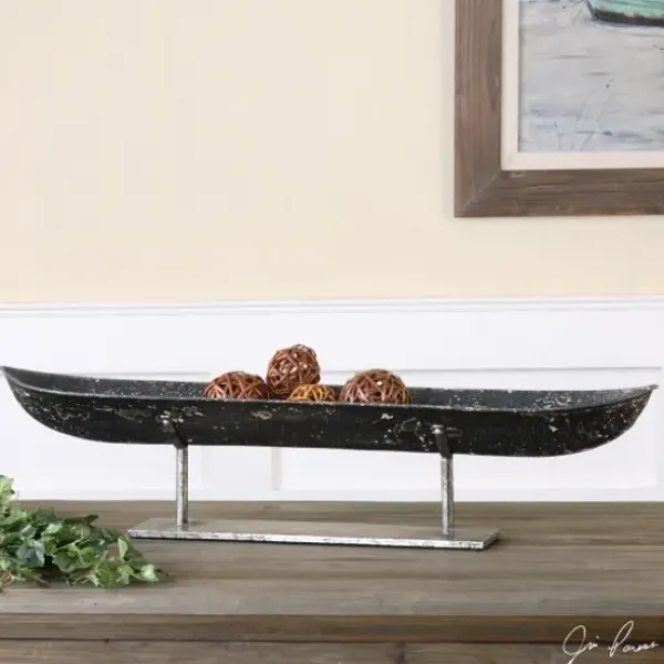 Decorative Bowls & Jars-Kirkland's Home Matte Footed Stoneware Bowl Black