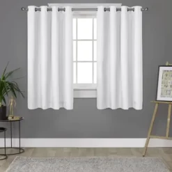 Curtain Rods & Hardware-Kirkland's Home Matte Holden Curtain Rod, 72 In. Black