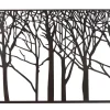 Wall Plaques-Kirkland's Home Matte Metal Tree Frame Wall Plaque Black
