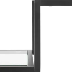 Console Tables-Kirkland's Home Matte Multi Level Console Table Black
