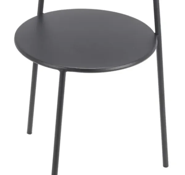 Accent & End Tables-Kirkland's Home Matte Overlapping 3-Tier Side Table Black