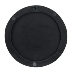 Wall Plaques-Kirkland's Home Matte Ribbed Sunburst Wall Plates, Set Of 3 Black