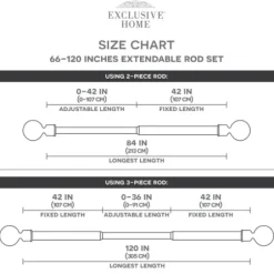 Curtain Rods & Hardware-Kirkland's Home Matte White Open Sphere Curtain Rod, 72 In.