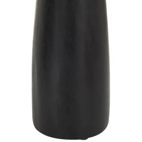 Candle Holders-Kirkland's Home Matte Wood T-Shape Candle Holders, Set Of 3 Black