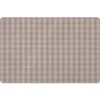 Kitchen & Floor Mats-Kirkland's Home Mauve And Gray Plaid Kitchen Mat Pink/Gray