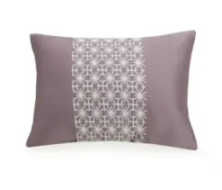 Comforters-Kirkland's Home Mauve Scorro 5-Pc. Queen Comforter Set Purple