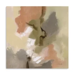 Canvas Art-Kirkland's Home Meadow Outlook Canvas Art Print, 20X20 Orange/Green/Gray