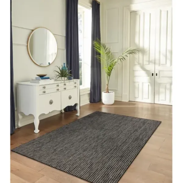 Outdoor Rugs-Kirkland's Home Medallion Devora Indoor/Outdoor Area Rug, 7X9 Gray