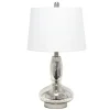 Table Lamps-Kirkland's Home Mercury Glass Curvy Table Lamp White