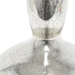 Table Lamps-Kirkland's Home Mercury Glass Curvy Table Lamp White