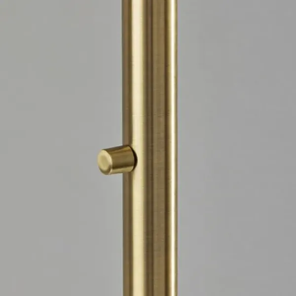 Floor Lamps-Kirkland's Home Metal Arched Floor Lamp Gold