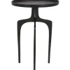 Accent & End Tables-Kirkland's Home Metal Arched Legs Side Table Black