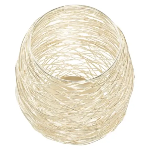 Candle Holders-Kirkland's Home Metal Bird'S Nest Votive Holders, Set Of 2 Gold