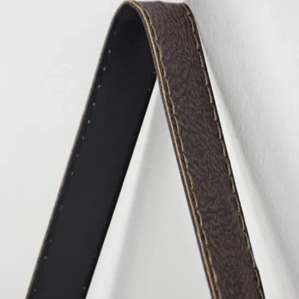 Shelves-Kirkland's Home Metal Circle Wall Shelf With Leather Strap
