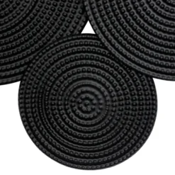 Wall Plaques-Kirkland's Home Metal Circles Wall Plaque Black
