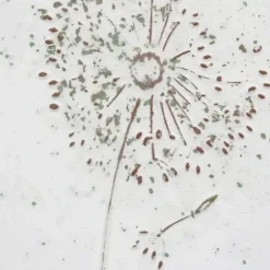 Wall Plaques-Kirkland's Home Metal Dandelion Wall Plaque White