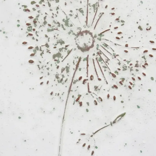 Wall Plaques-Kirkland's Home Metal Dandelion Wall Plaque White