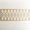 Wall Plaques-Kirkland's Home Metal Diamonds Wall Plaque Gold