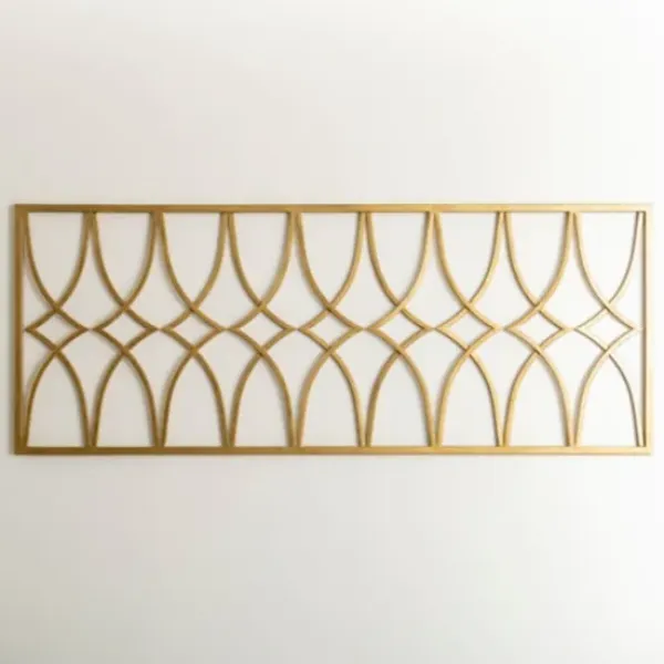 Wall Plaques-Kirkland's Home Metal Diamonds Wall Plaque Gold