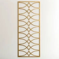 Wall Plaques-Kirkland's Home Metal Diamonds Wall Plaque Gold