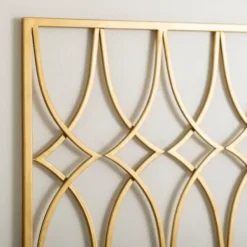 Wall Plaques-Kirkland's Home Metal Diamonds Wall Plaque Gold