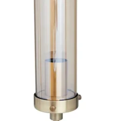 Table Lamps-Kirkland's Home Metal Double Stem Table Lamp Gold